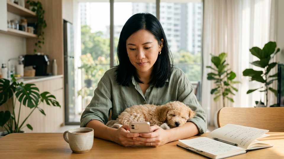 Checking a Singapore puppy seller's AVS licence