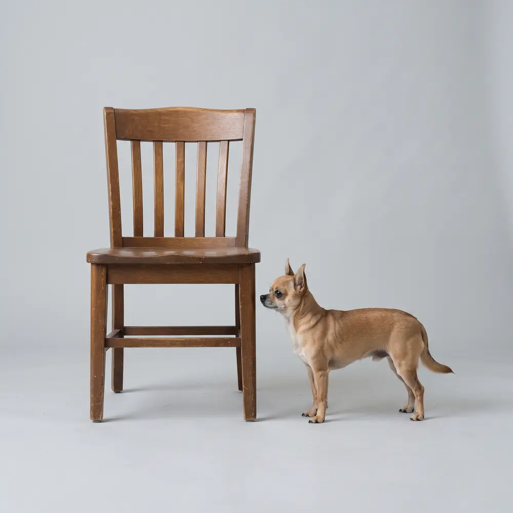 Illustration of a Chihuahua: grown, about 1.5–3 kg. Not a photograph of a puppy for sale.