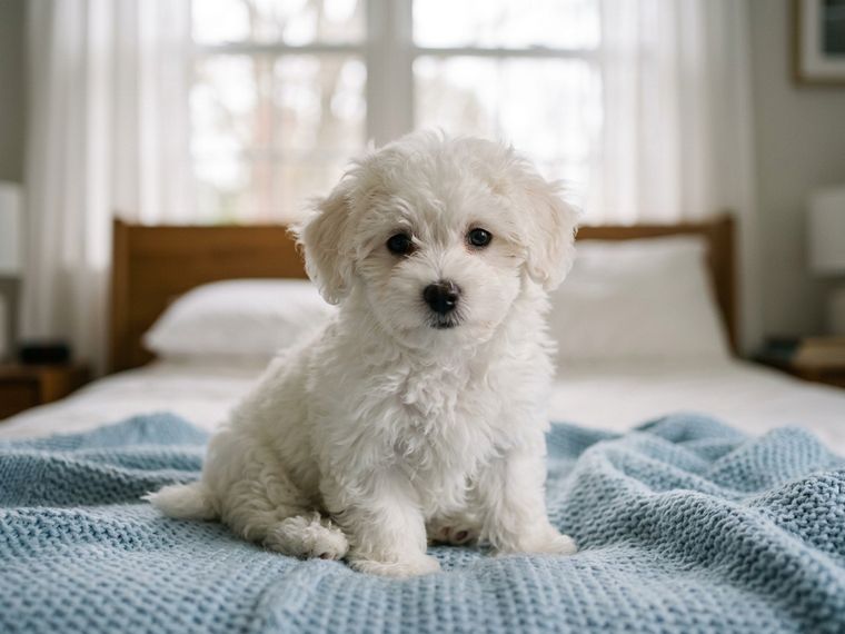 White Bichon Frise puppy for sale in Singapore
