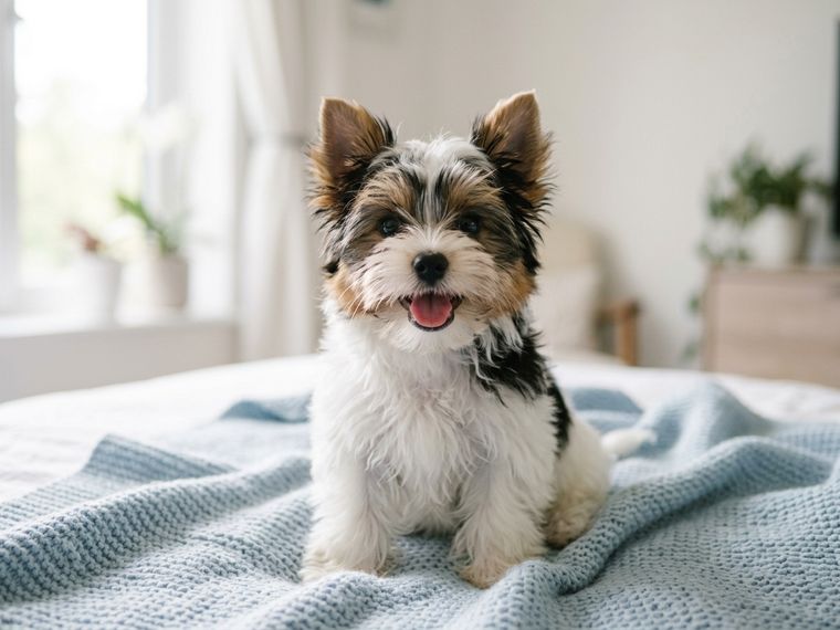 Piebald Biewer Terrier puppy for sale in Singapore