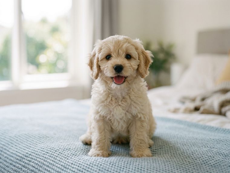 Cream Cavapoo puppy for sale in Singapore