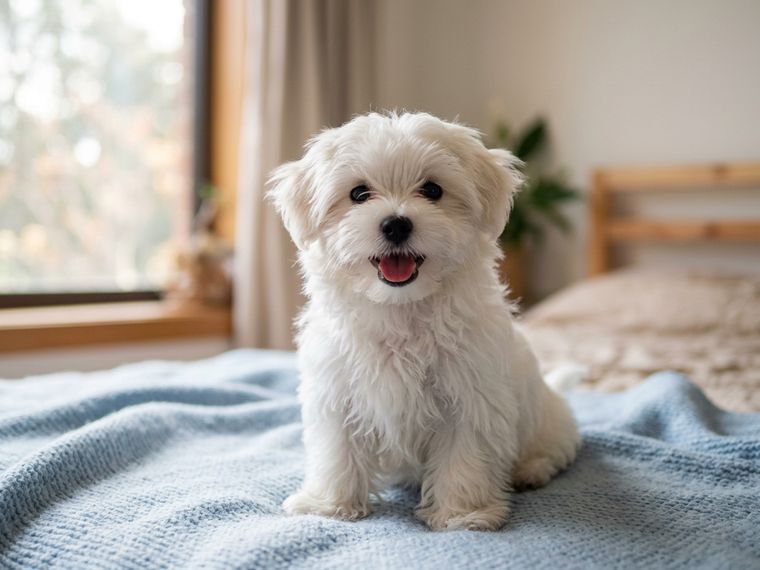 Pearl White Maltese puppy for sale in Singapore