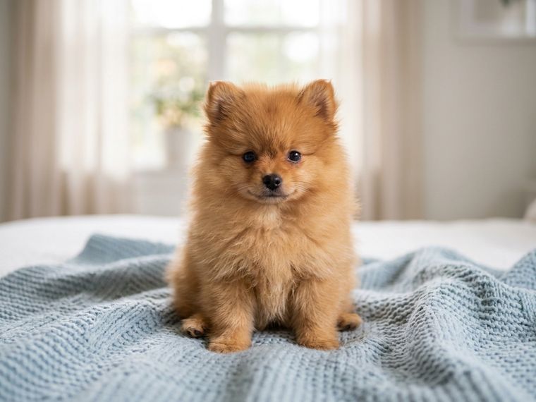 Orange Pomeranian puppy for sale in Singapore