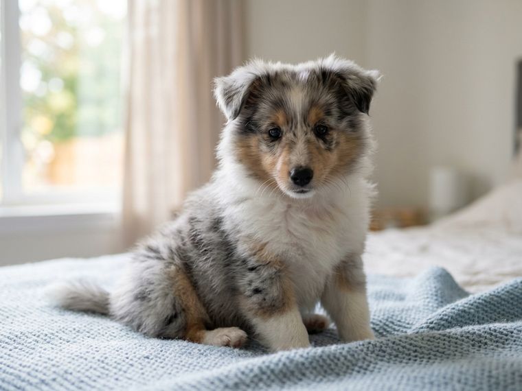 Blue Merle Shetland Sheepdog puppy for sale in Singapore