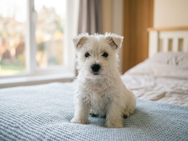 Snow White West Highland Terrier puppy for sale in Singapore